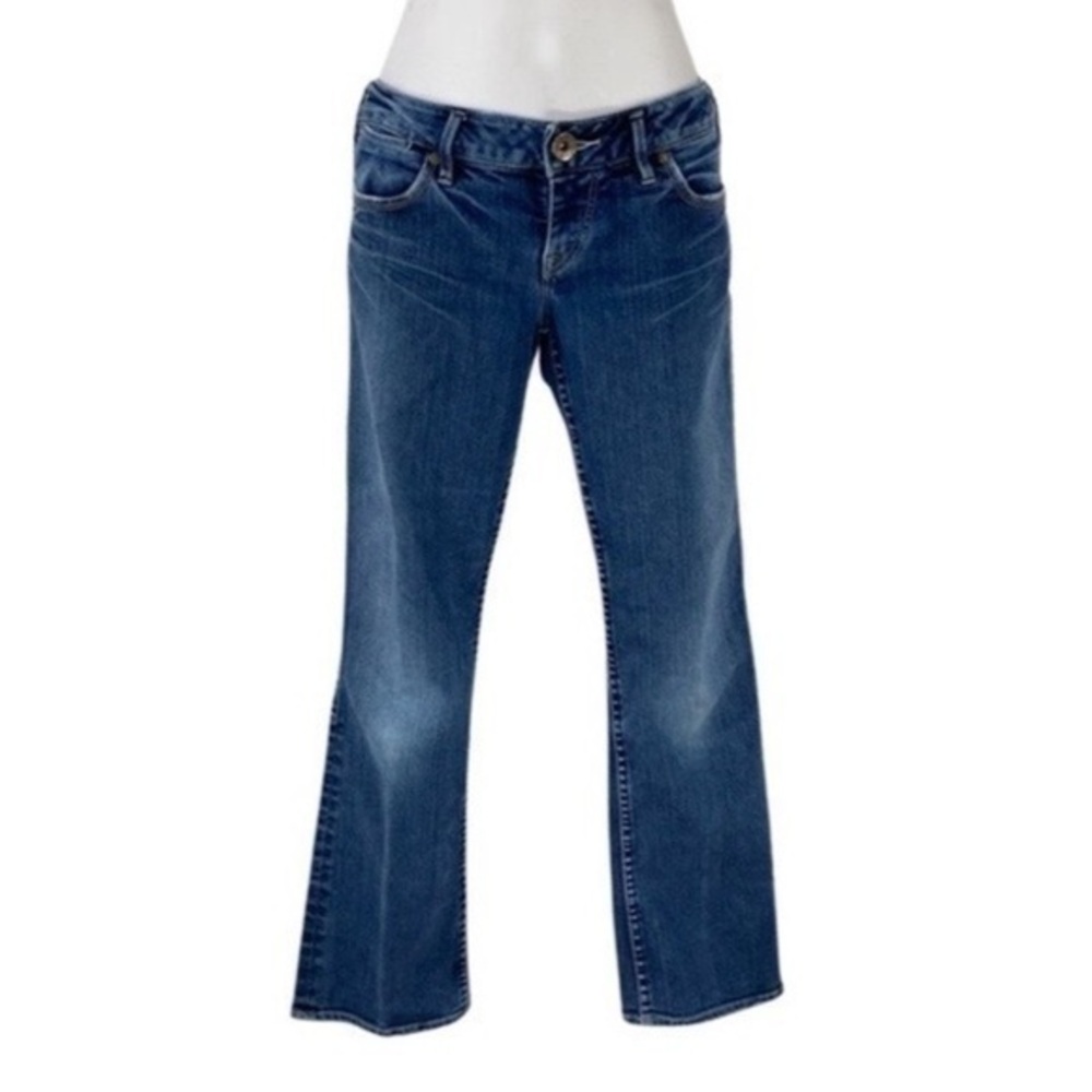 Silver Western Glove Works Santorini Cropped Capri Jeans 27